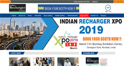 Desktop Screenshot of indianrecharger.com